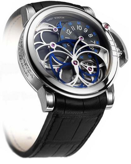 Review Harry Winston Opus 7 500 / MMAS45WL watch fake